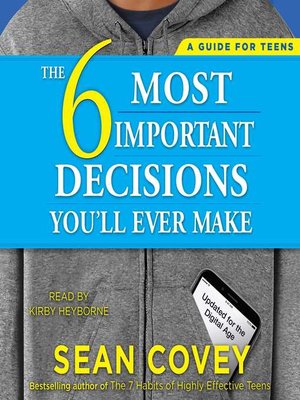The 6 Most Important Decisions You'll Ever Make - Audiobook